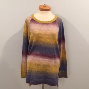 Express Mulit-Colored Sweater (Crew-Neck)